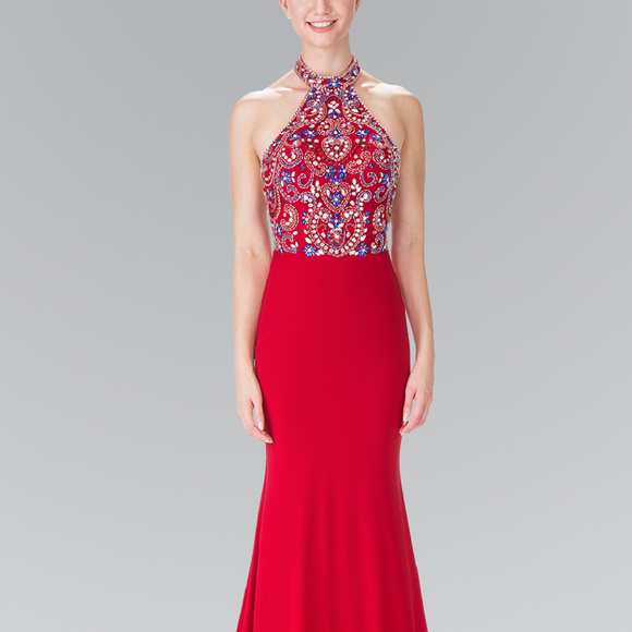 lulus lace halter dress Navy Blue Lace Midi Dress | Womens | Medium | 100% Polyester main image 0
